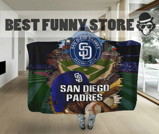 Special Edition San Diego Padres Home Field Advantage Hooded Blanket