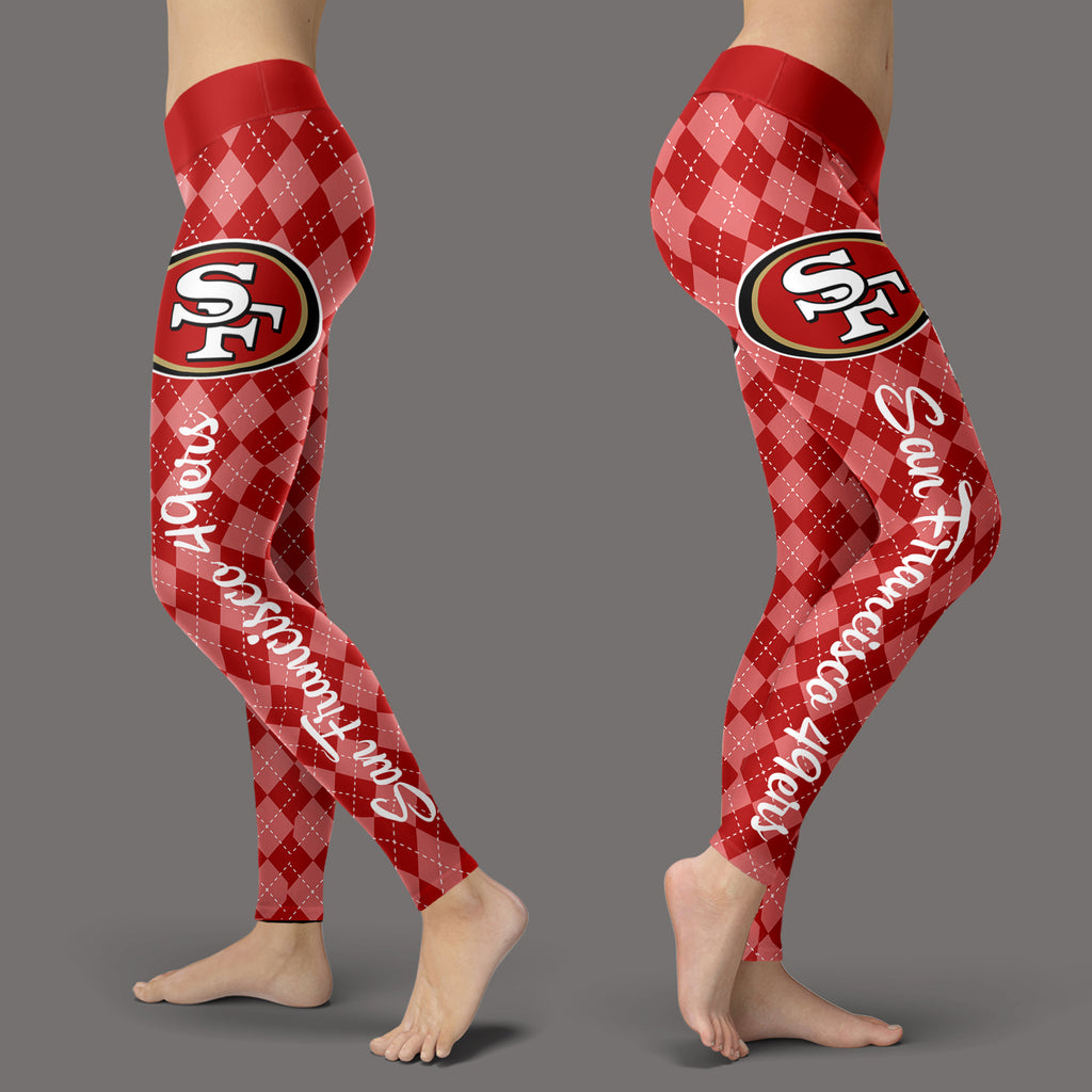 Great Urban Night Scene San Francisco 49ers Leggings – Best Funny