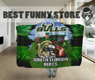 Special Edition South Florida Bulls Home Field Advantage Hooded Blanket