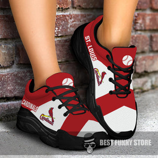 Pro Shop Logo St. Louis Cardinals Chunky Sneakers