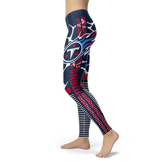 Cool Air Lighten Attractive Kind Tennessee Titans Leggings