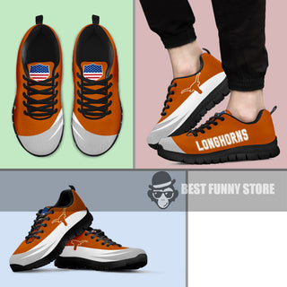 Awesome Gift Logo Texas Longhorns Sneakers