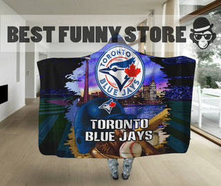 Special Edition Toronto Blue Jays Home Field Advantage Hooded Blanket