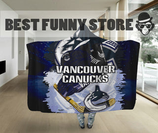 Special Edition Vancouver Canucks Home Field Advantage Hooded Blanket