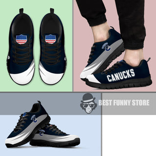 Awesome Gift Logo Vancouver Canucks Sneakers
