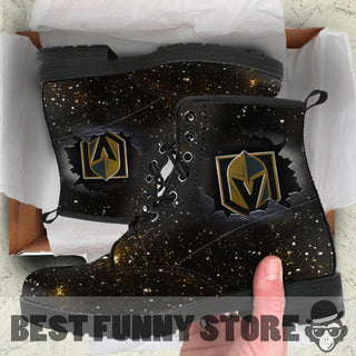 Art Scratch Mystery Vegas Golden Knights Boots