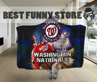 Special Edition Washington Nationals Home Field Advantage Hooded Blanket
