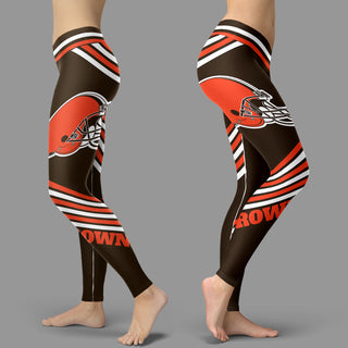Straight Cute Beautiful Attractive Cleveland Browns Leggings