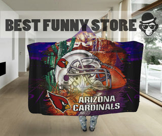 Special Edition Arizona Cardinals Home Field Advantage Hooded Blanket