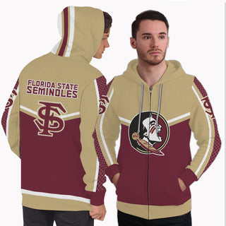 Fashion Gorgeous Fitting Florida State Seminoles Zip Hoodie