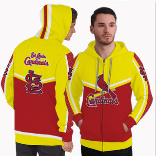 Fashion Gorgeous Fitting St. Louis Cardinals Zip Hoodie