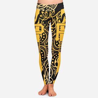 Curly Line Charming Daily Fashion Pittsburgh Pirates Leggings