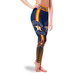 Twins Logo Houston Astros Leggings For Fans