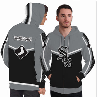 Fashion Gorgeous Fitting Chicago White Sox Zip Hoodie