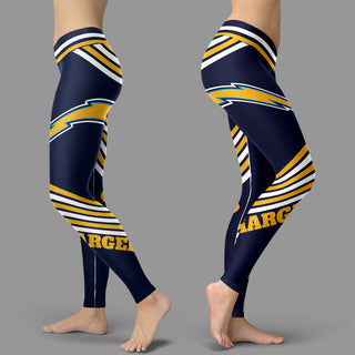 Straight Cute Beautiful Attractive Los Angeles Chargers Leggings