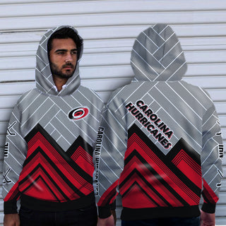 Black Cross Line Carolina Hurricanes Hoodie