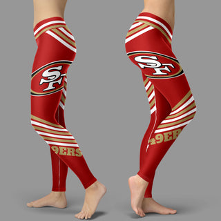 Straight Cute Beautiful Attractive San Francisco 49ers Leggings