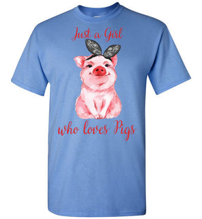 Just A Girl Who Loves Pigs TShirt