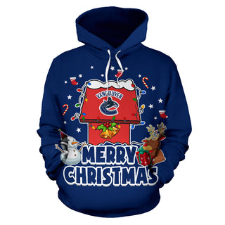Funny Merry Christmas Vancouver Canucks Hoodie 2019