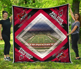 Pro Ball State Cardinals Stadium Quilt For Fan