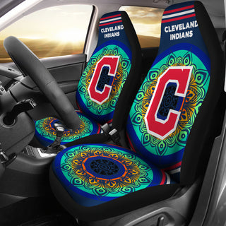 Magical And Vibrant Cleveland Indians Car Seat Covers