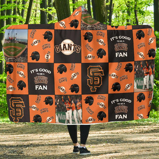 It's Good To Be A San Francisco Giants Fan Hooded Blanket