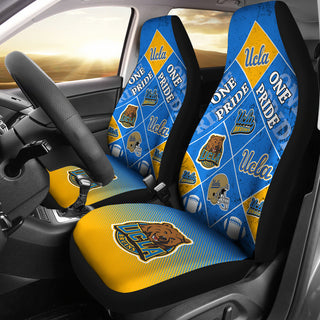 Pride Flag UCLA Bruins Car Seat Covers