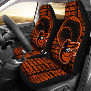 The Victory Baltimore Orioles Car Seat Covers