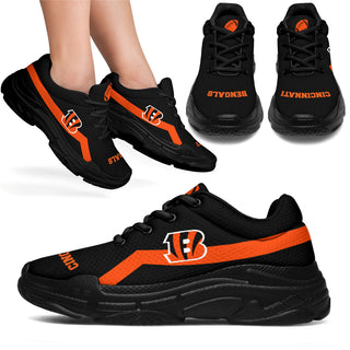 Edition Chunky Sneakers With Line Cincinnati Bengals Shoes
