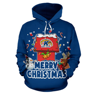 Funny Merry Christmas Kent State Golden Flashes Hoodie 2019