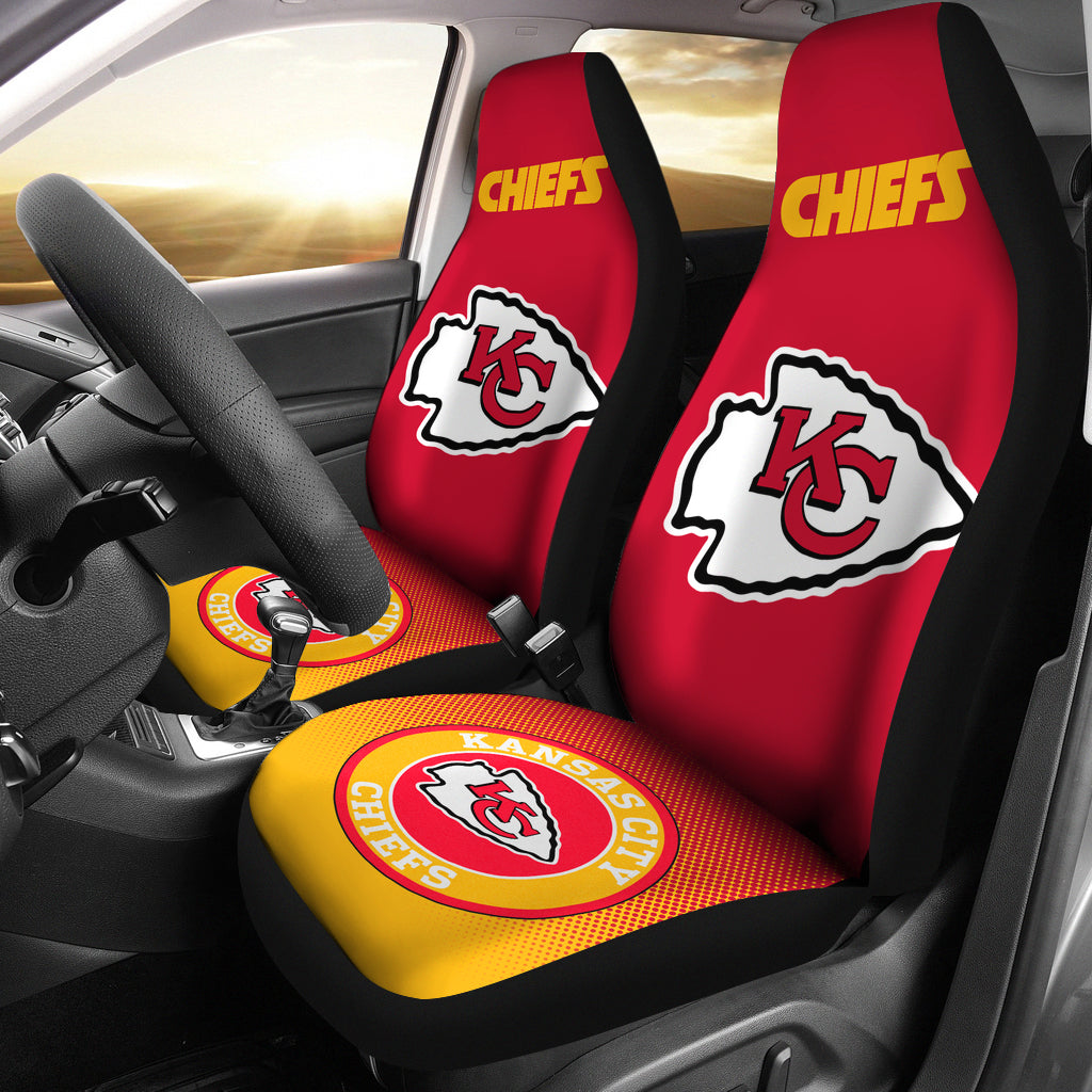 Kansas City Chiefs Super Bowl LVII Champions Car Seat Cover - Bee Happy  Forever