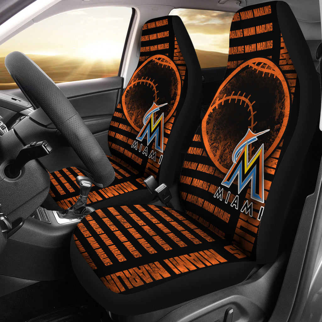 The Victory Miami Marlins Car Seat Covers – Best Funny Store
