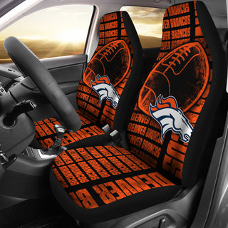 The Victory Denver Broncos Car Seat Covers