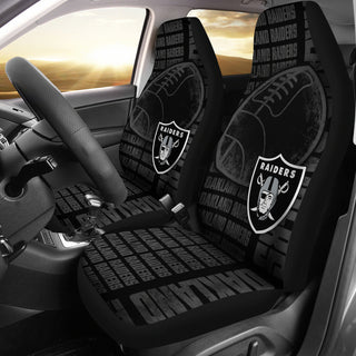 The Victory Oakland Raiders Car Seat Covers