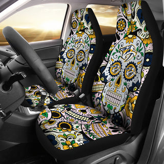 Party Skull Nashville Predators Car Seat Covers