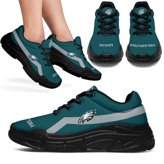 Edition Chunky Sneakers With Line Philadelphia Eagles Shoes