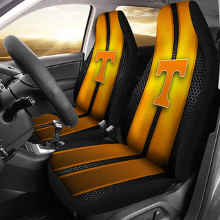 Incredible Line Pattern Tennessee Volunteers Logo Car Seat Covers