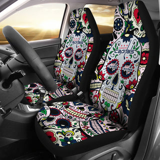 Party Skull Washington Capitals Car Seat Covers