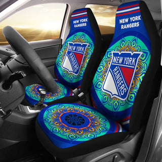 Magical And Vibrant New York Rangers Car Seat Covers