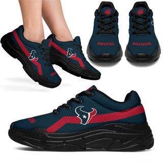 Edition Chunky Sneakers With Line Houston Texans Shoes