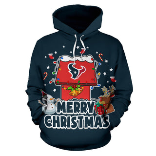 Funny Merry Christmas Houston Texans Hoodie 2019