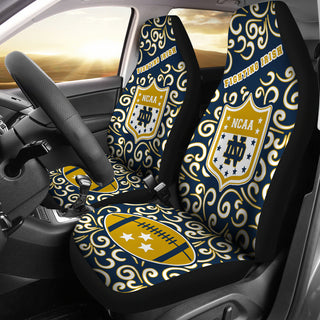 Artist SUV Notre Dame Fighting Irish Seat Covers Sets For Car