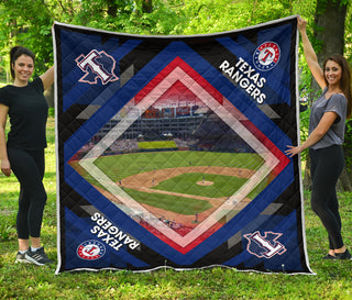 Pro Texas Rangers Stadium Quilt For Fan