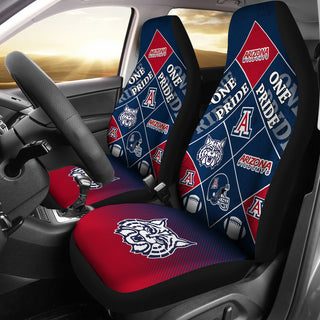 Pride Flag Arizona Wildcats Car Seat Covers