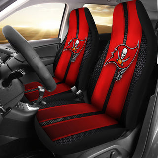 Incredible Line Pattern Tampa Bay Buccaneers Logo Car Seat Covers