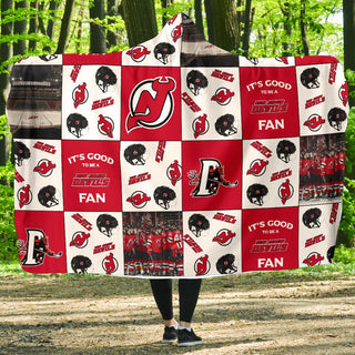 It's Good To Be A New Jersey Devils Fan Hooded Blanket