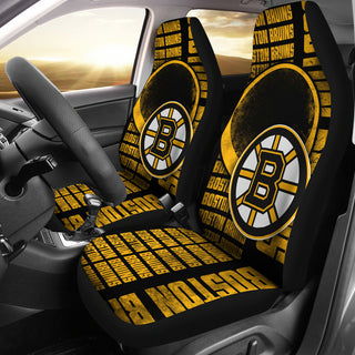 The Victory Boston Bruins Car Seat Covers
