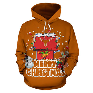 Funny Merry Christmas Texas Longhorns Hoodie 2019