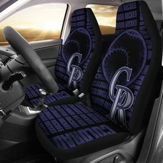 The Victory Colorado Rockies Car Seat Covers
