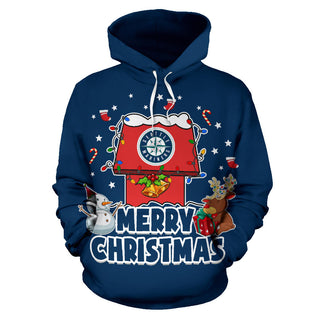 Funny Merry Christmas Seattle Mariners Hoodie 2019